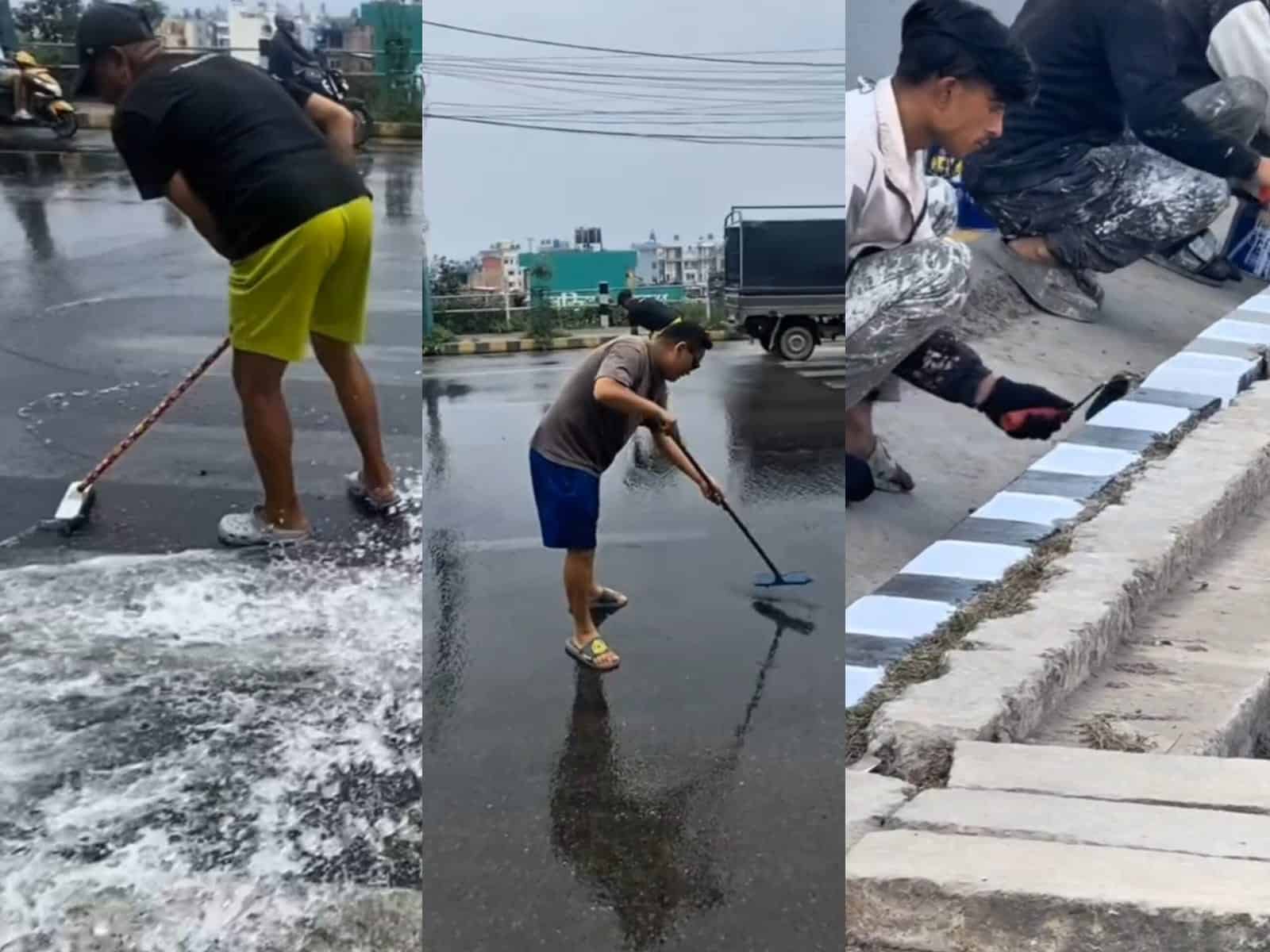 After Protests, Gen Z Sweeps Nepal Clean