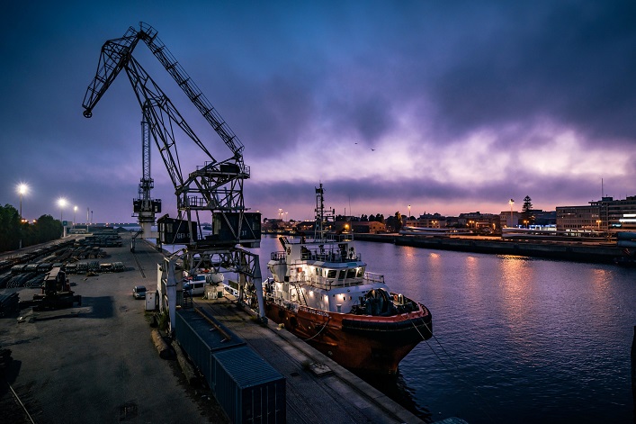 Ukraine is undertaking a major investment project at the Port of Chornomorsk.
