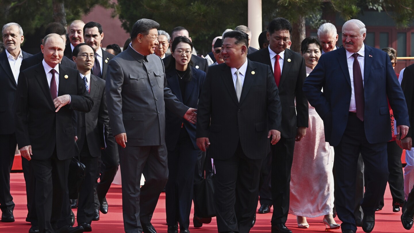 A look at the world leaders who showed up for China’s military parade