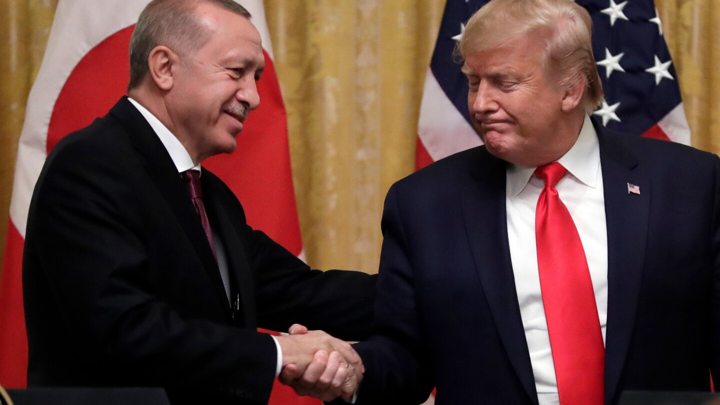 Trump hosts Turkey’s Erdogan as US considers lifting F-35 ban