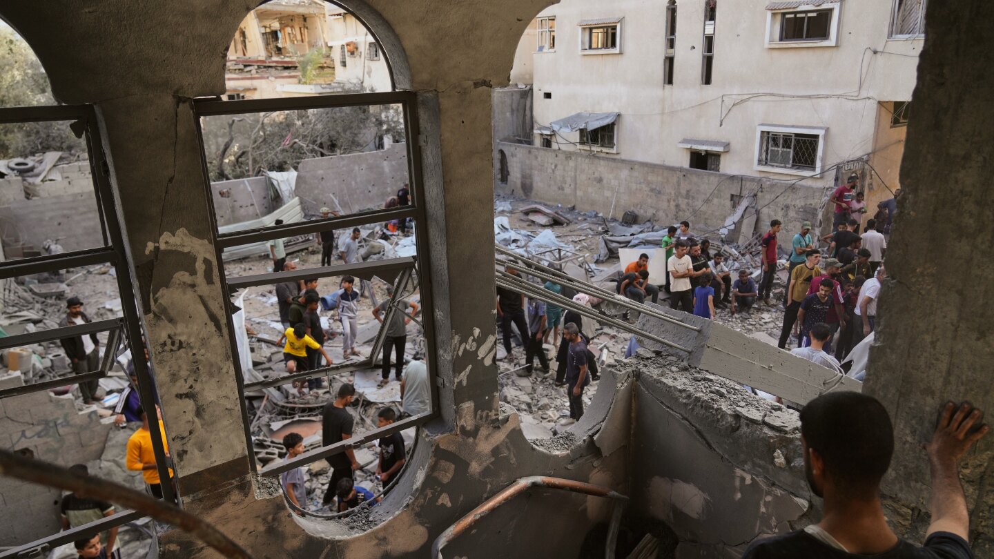 Israeli strikes kill at least 17 Palestinians in Gaza as international pressure for ceasefire grows