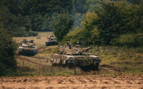 Poll shows Europe’s desire for bigger military budgets dips; there’s a but, though