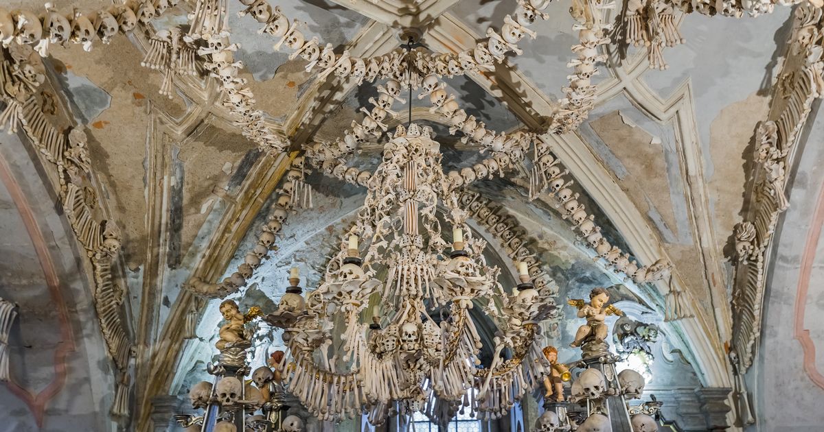 Europe’s ‘most macabre tourist attraction’ with 70,000 bones is just 3 hours from the UK
