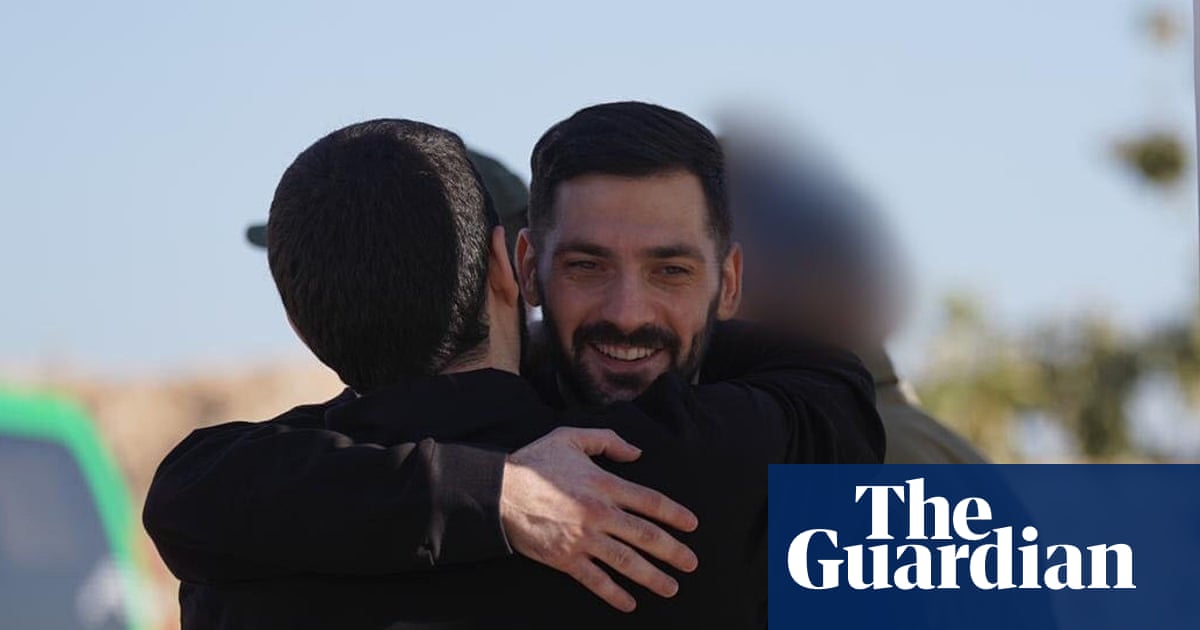 Released Israeli hostages reunite with families – in pictures | World news