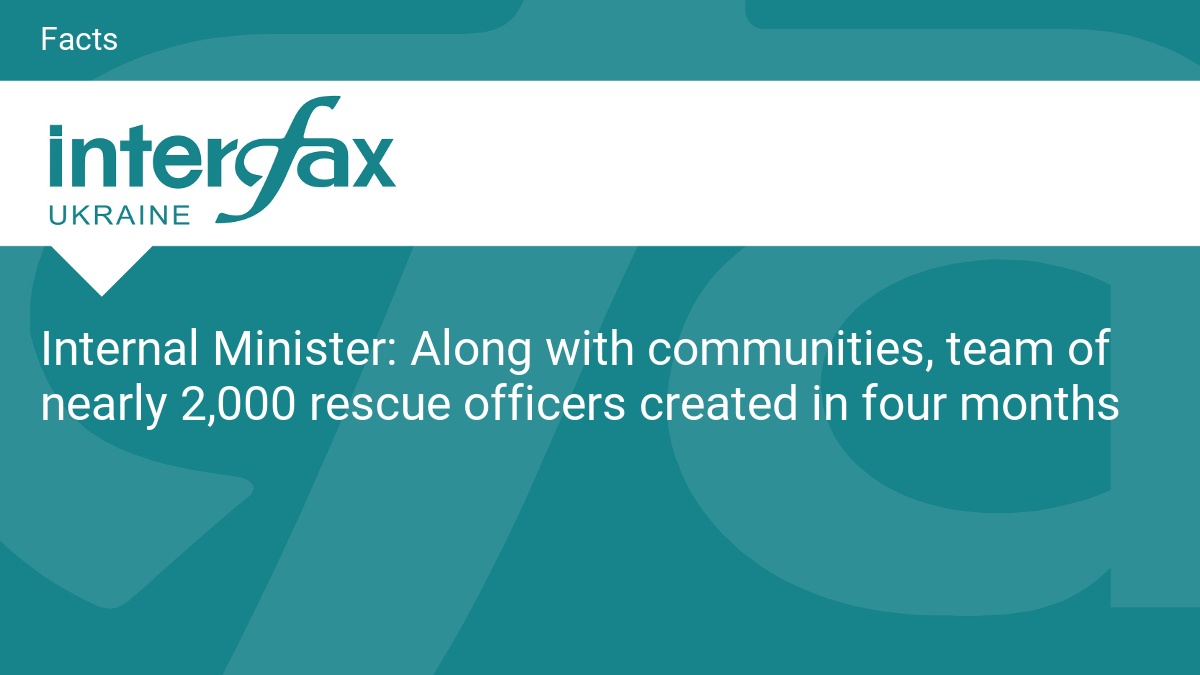 Along with communities, team of nearly 2,000 rescue officers created in four months