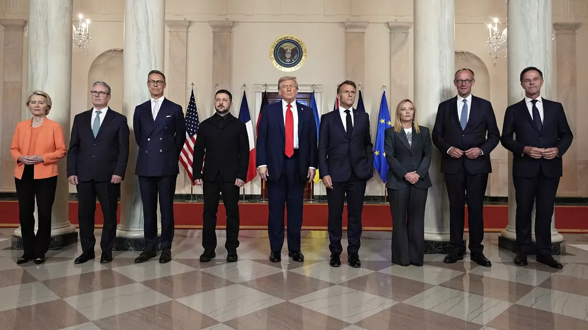 European leaders back Ukraine ceasefire proposal at current contact line