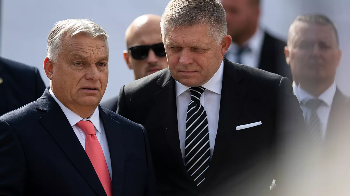 Slovakia’s Robert Fico is in talks with Viktor Orbán about his party joining Patriots