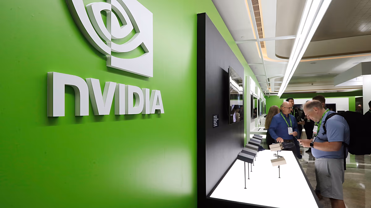 Nvidia becomes first company to pass $5 trillion market capitalisation