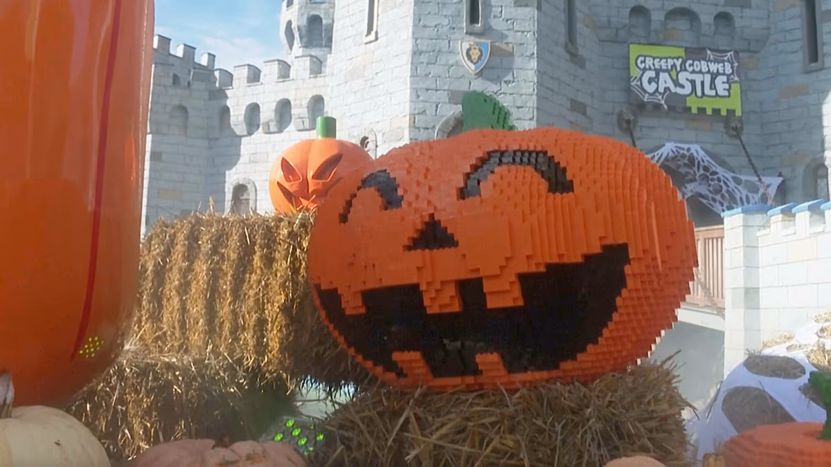 Video. Lego pumpkins bring Halloween magic to Legoland Windsor