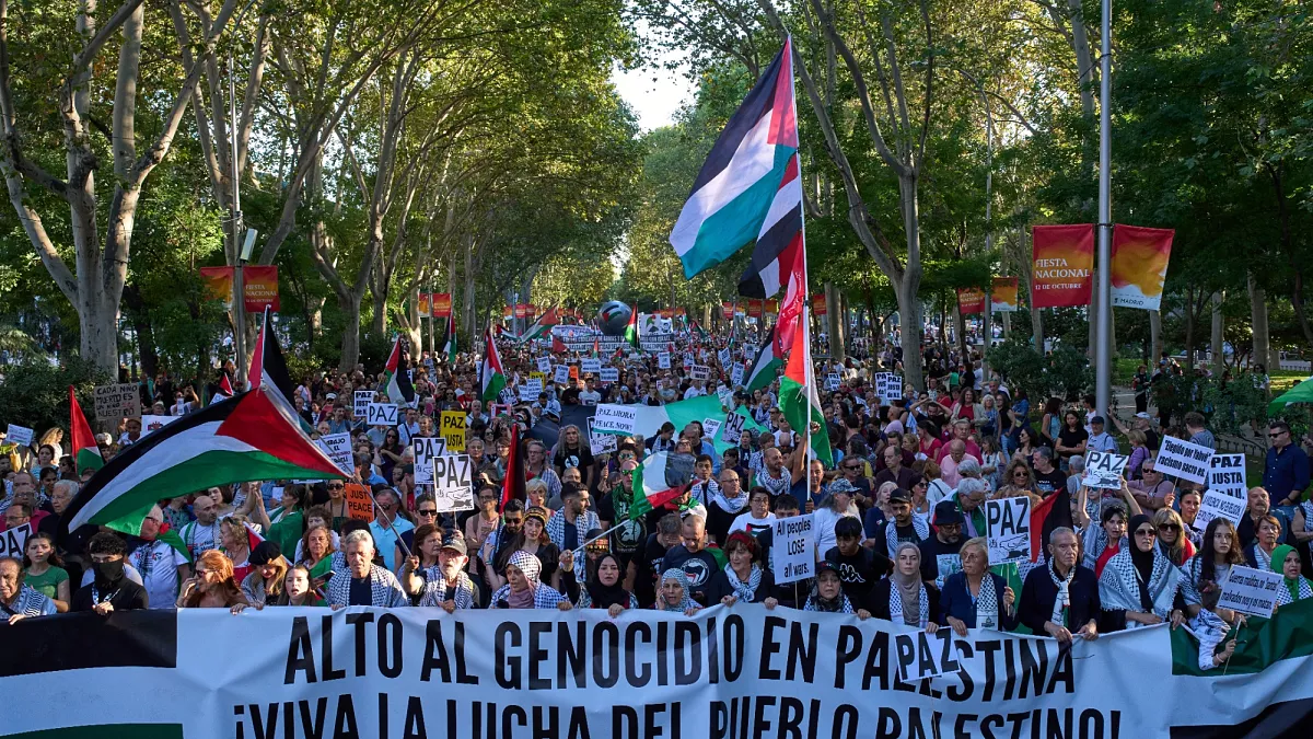 Video. Spain holds national strike in solidarity with Palestinians