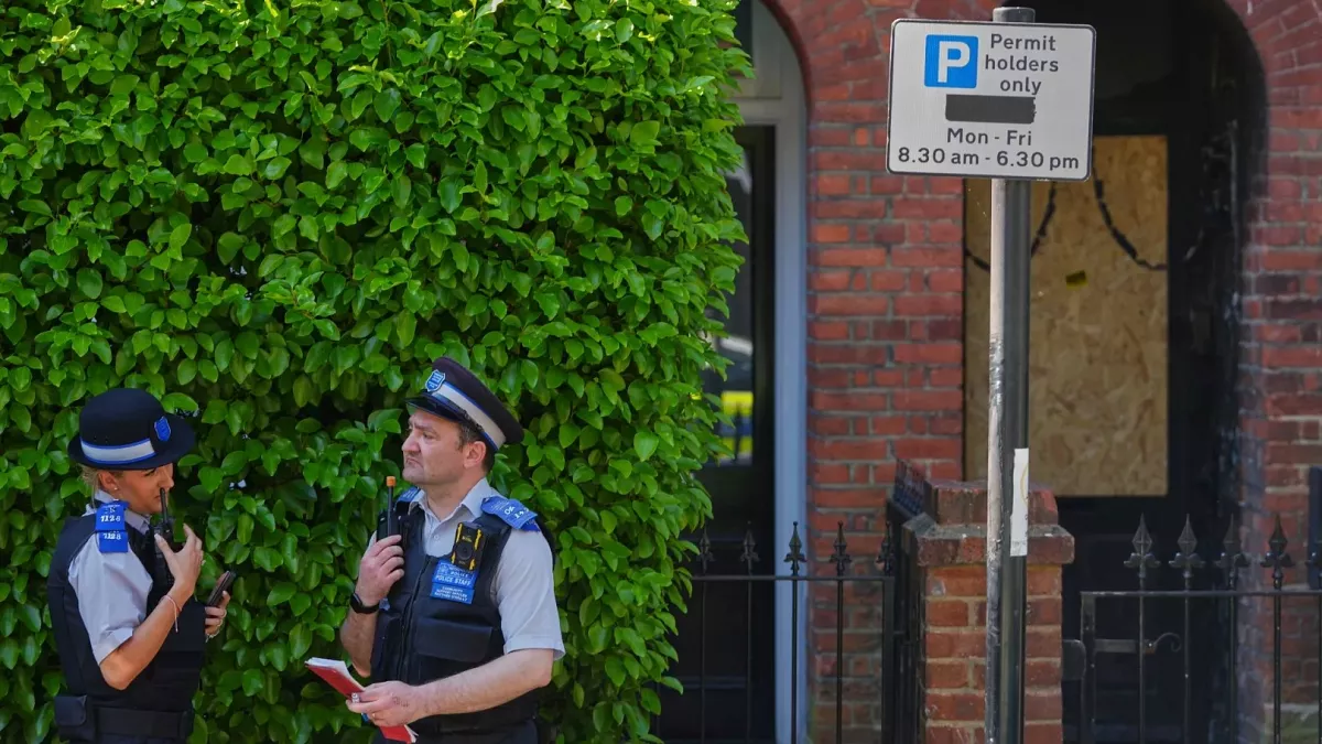 Ukrainian men deny plotting fires at properties related to British prime minister