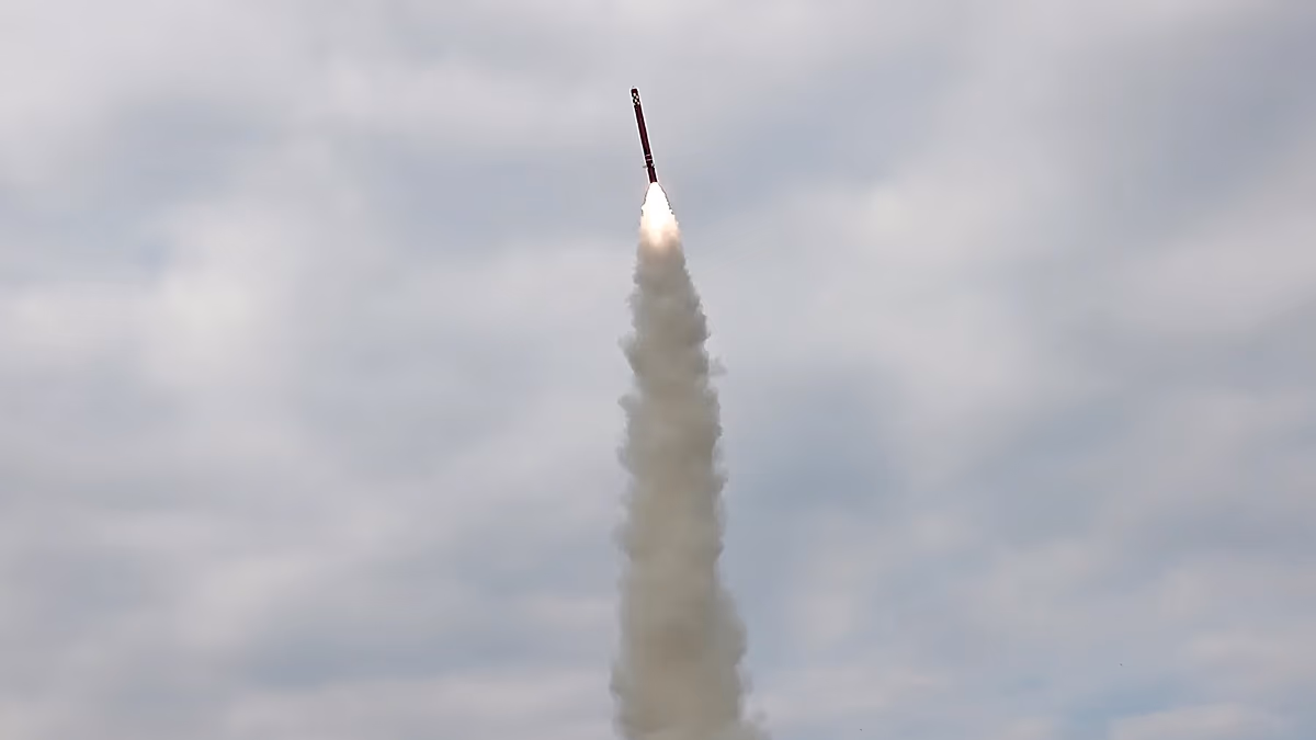 North Korea boasts of cruise missile test as Trump visits South Korea