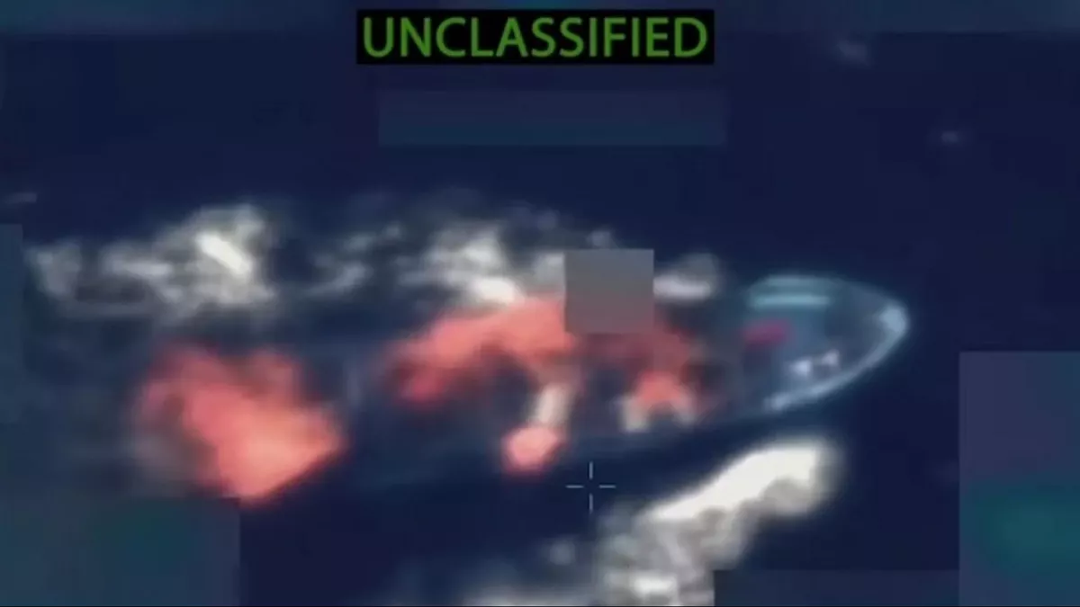 US carried out three strikes on alleged drug-running boats killing 14, Hegseth says