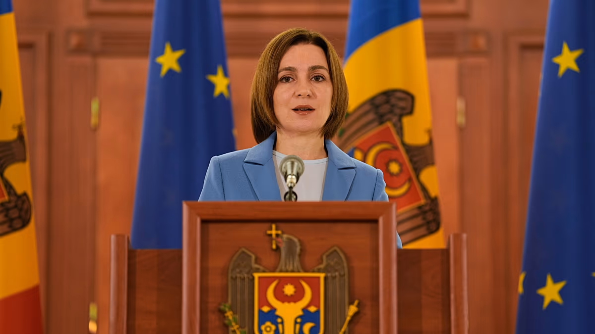 Sandu calls on the EU to provide ‘clarity and engagement’ for Moldova’s accession