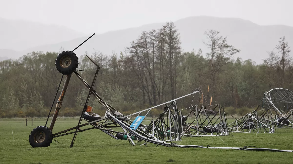 Video. Severe winds batter New Zealand for second time in a week