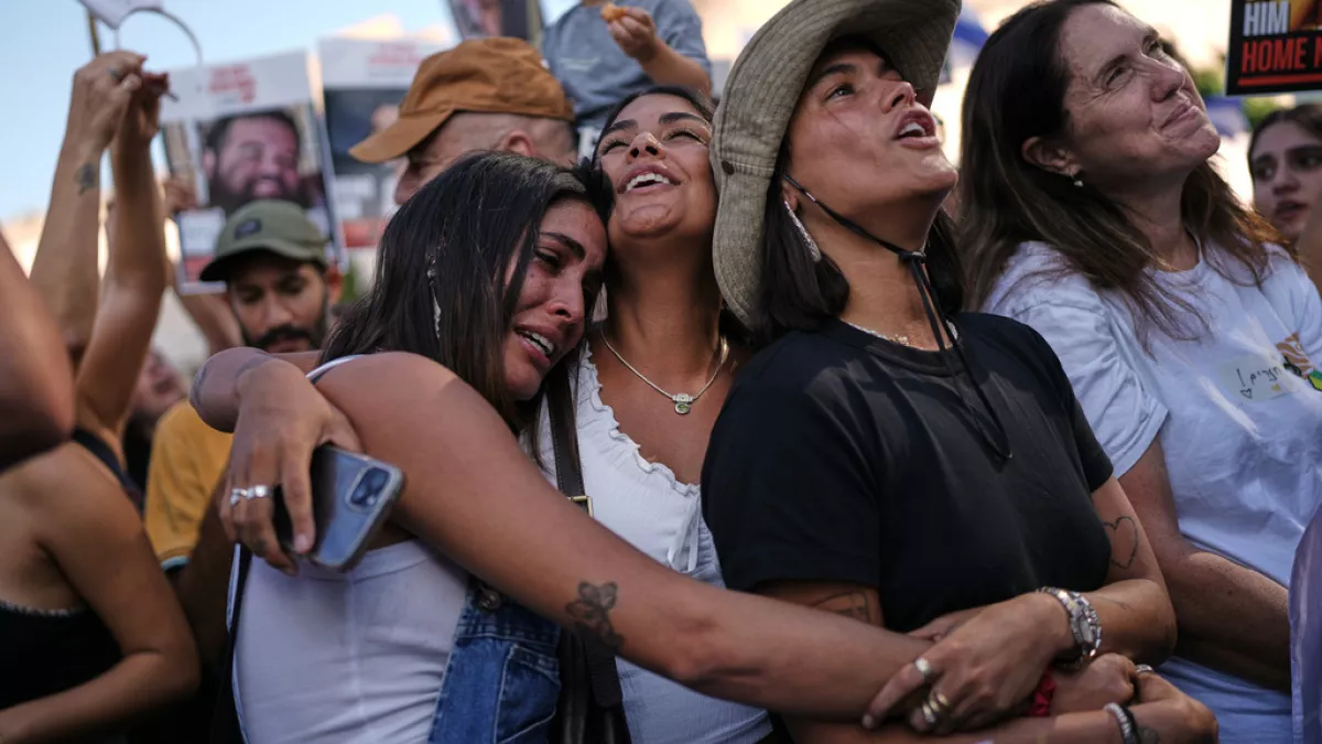 In pictures: Emotional scenes as Hamas releases all living Israeli hostages