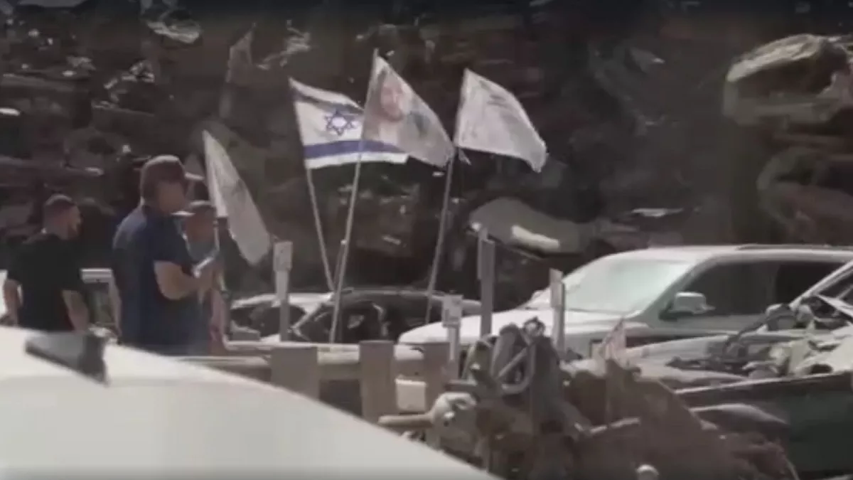 Video. Israel’s car graveyard becomes memorial to victims of Hamas