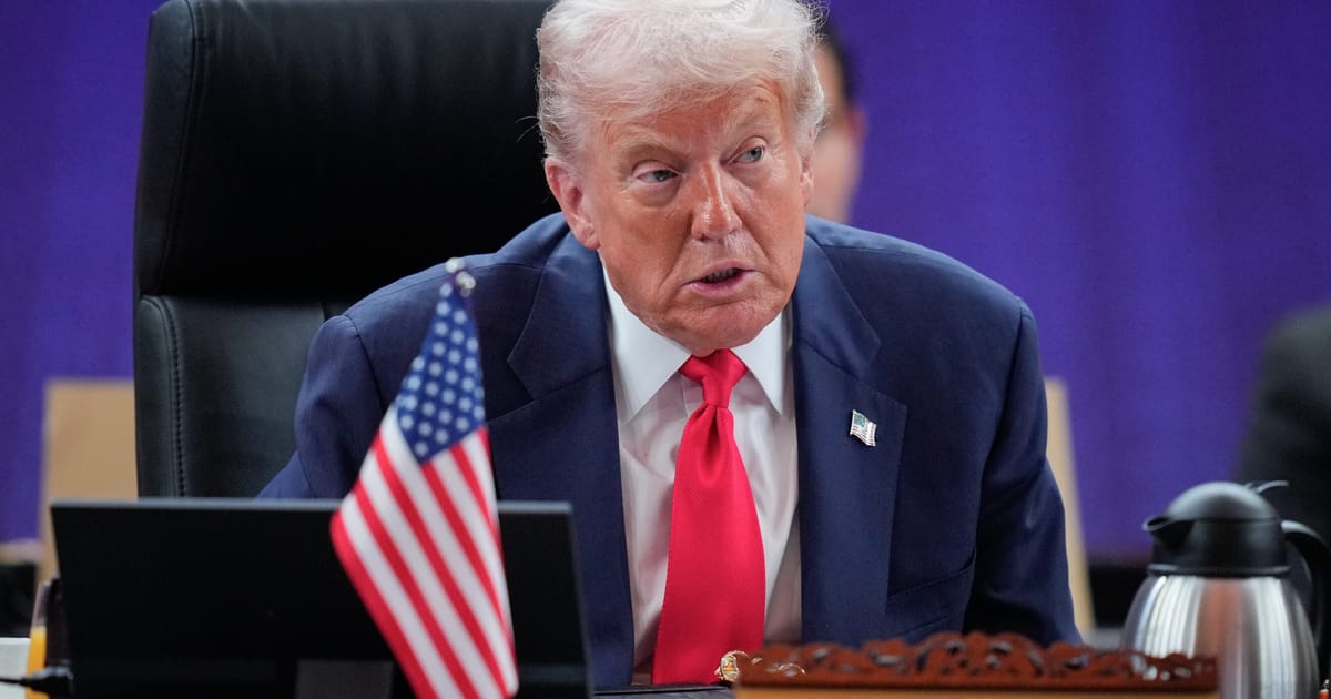 Trump says he’d ‘love to’ run in 2028