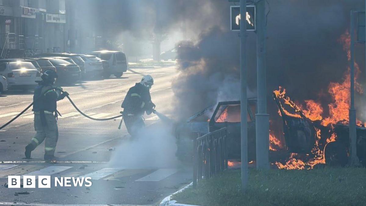 Blackouts hit Russia’s Belgorod as Ukrainian drone attacks surge