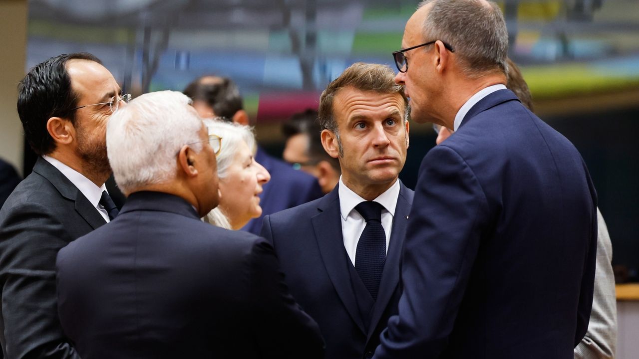 EU leaders endorse a plan to ensure that Europe can defend itself from outside attack by 2030