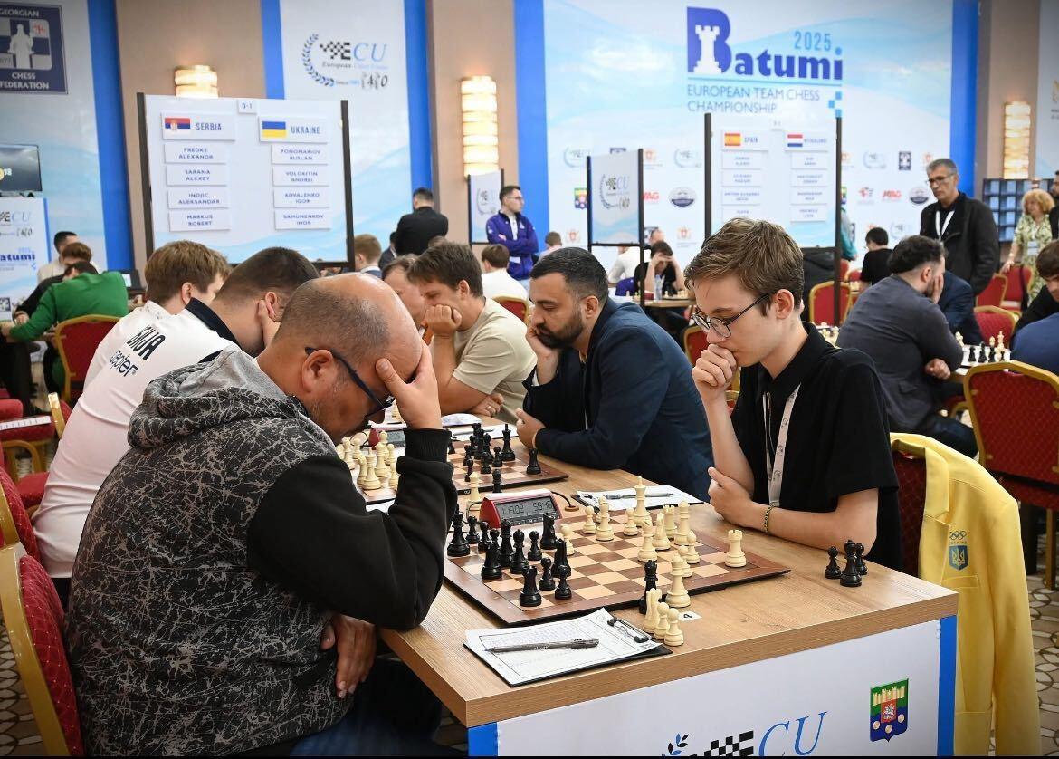 2025 European Team Chess Championships: Ukraine, Poland Lead At Halfway Point