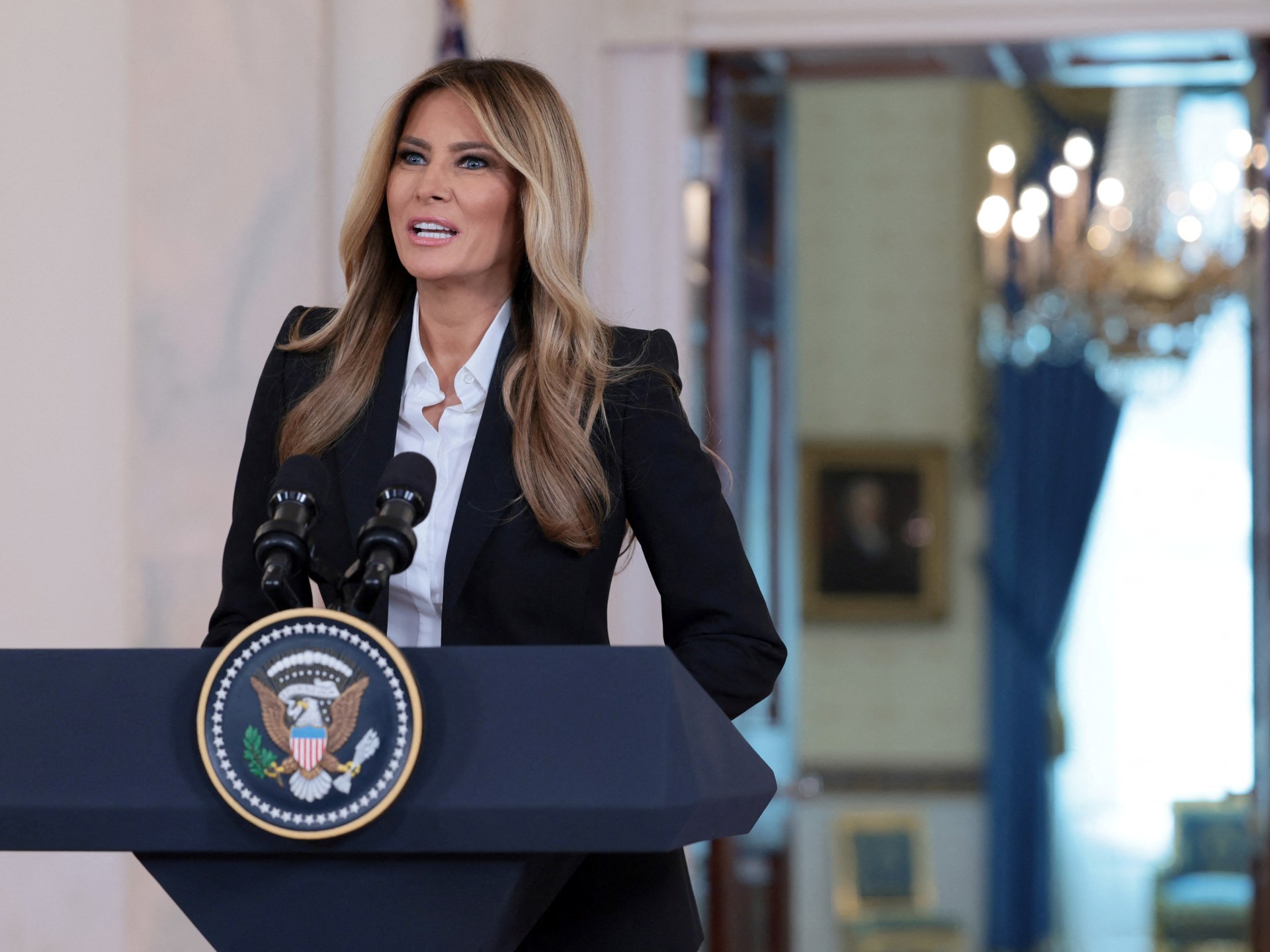 Melania Trump touts return of displaced children amid Russia-Ukraine war | Russia-Ukraine war News