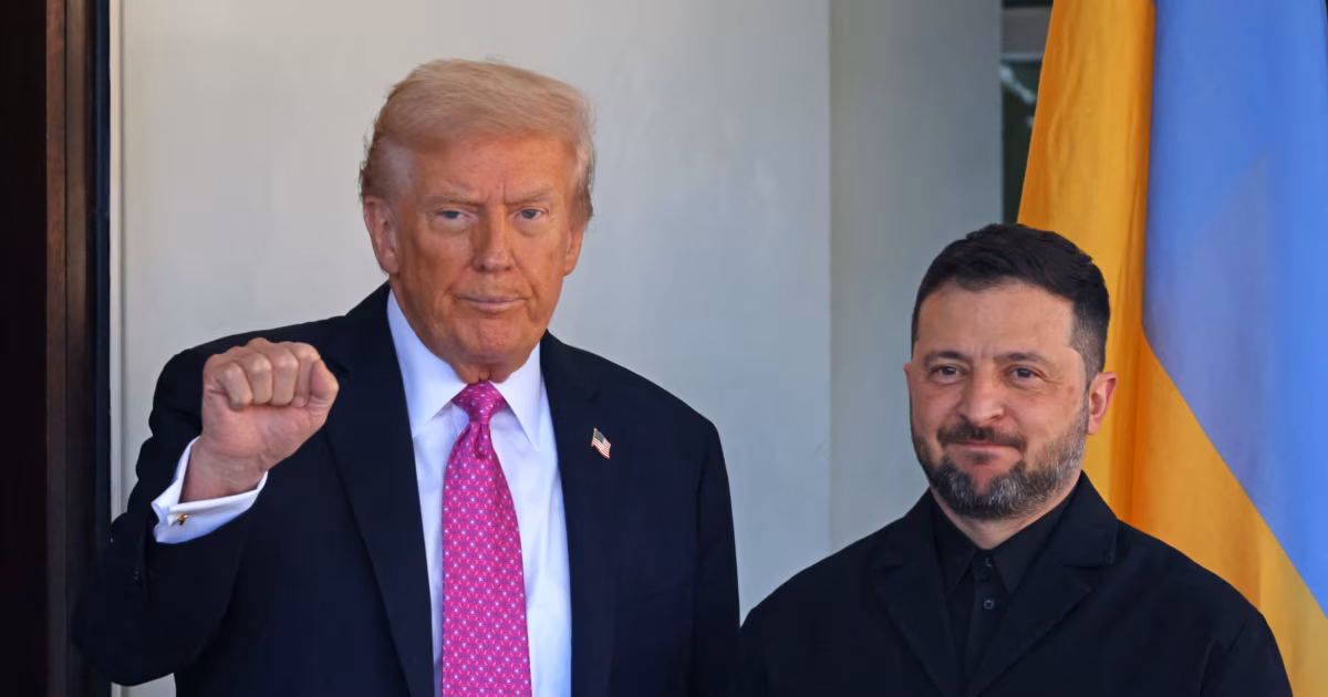 Trump Noncommittal On Ukraine’s Tomahawk Request As He Meets Zelenskyy