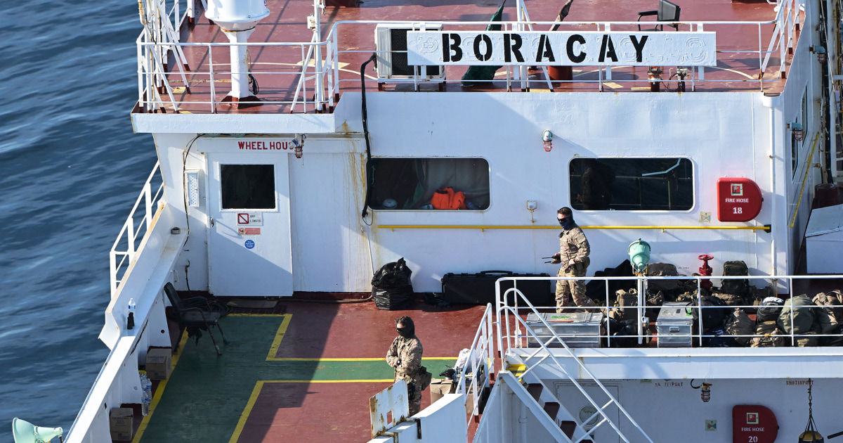 France arrests crew of tanker thought to be in Russia ‘shadow fleet’