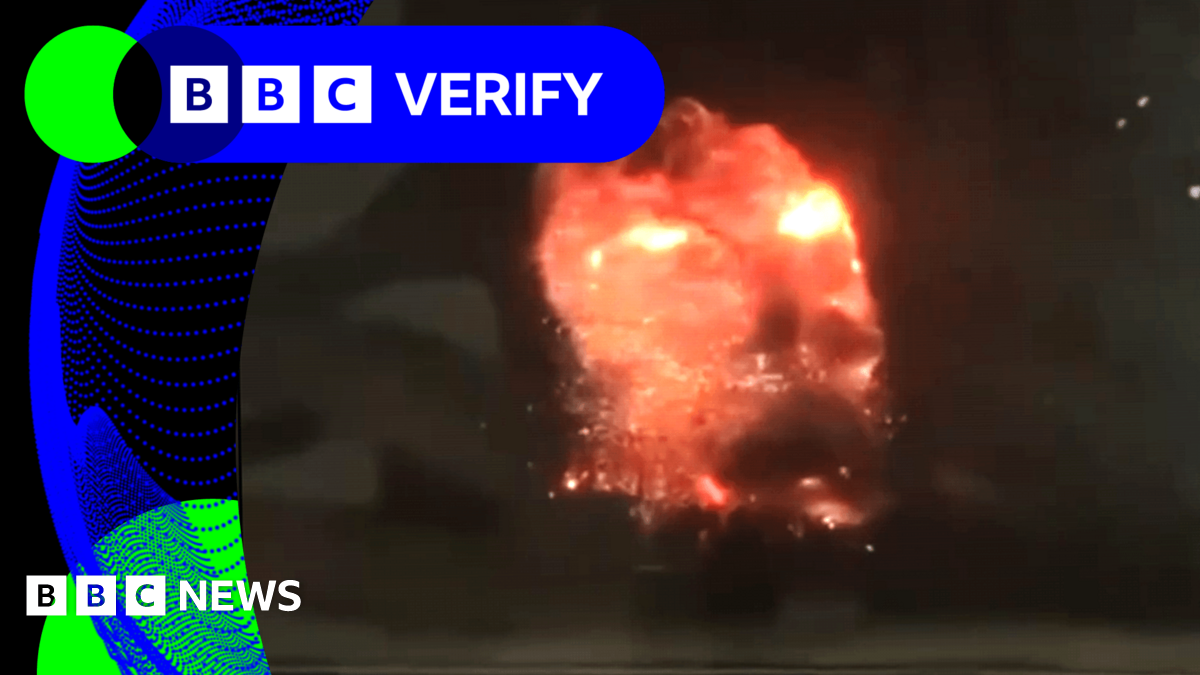 BBC Verify Live: Videos show blast at Russia munitions factory that reportedly killed 10