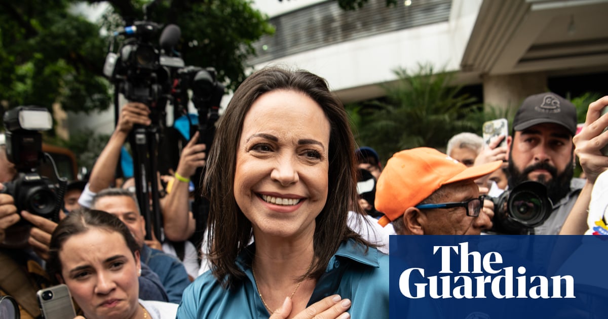 Venezuelan politician María Corina Machado wins Nobel peace prize | Nobel peace prize