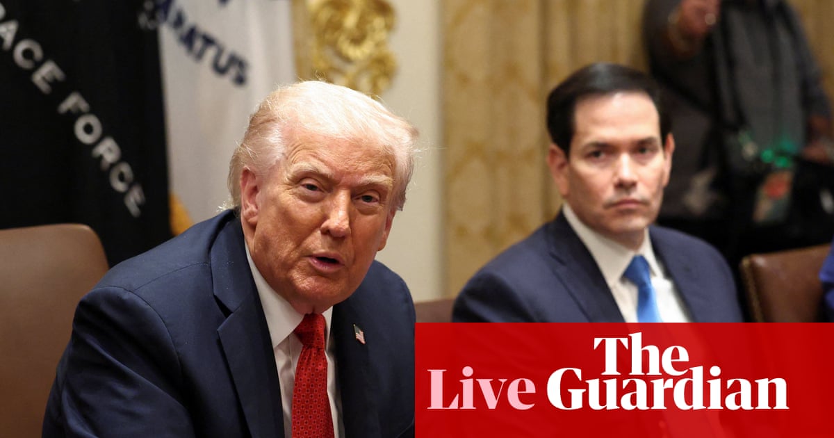 Trump says he doesn’t think Ukraine will win back land taken by Russia during war – live | Trump administration
