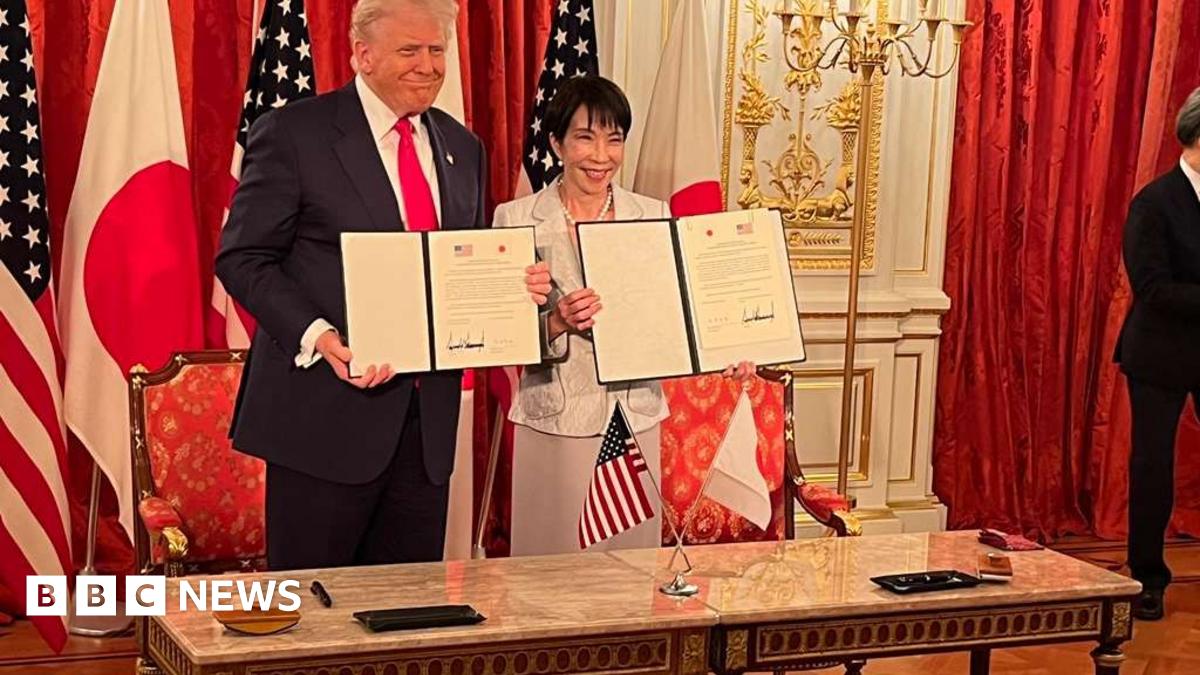 Trump and Takaichi sign trade and rare earths deals heralding ‘golden age’ of alliance