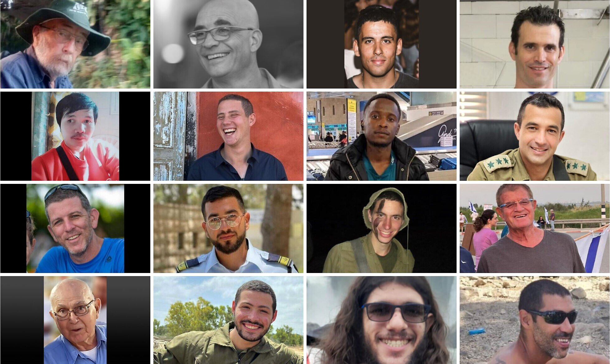 The 16 hostages whose bodies are still held in Gaza