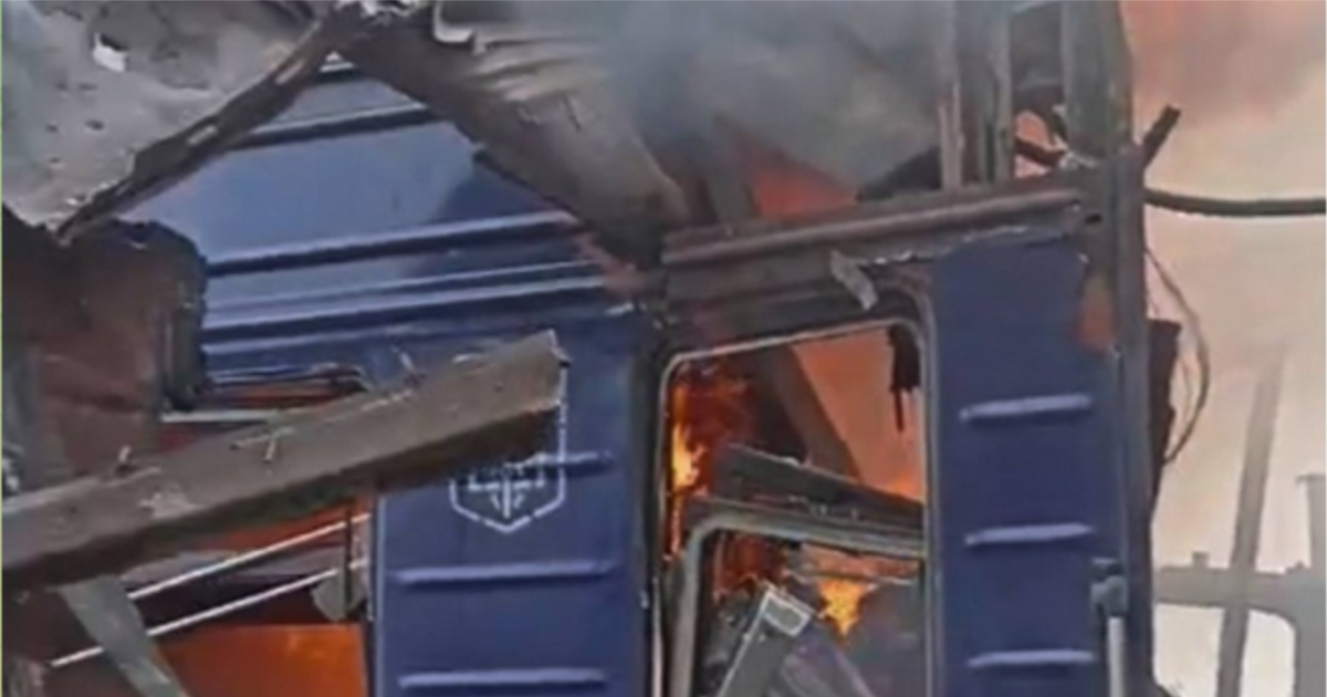 ‘Dozens’ Hurt As Russia Strikes Ukrainian Passenger Train