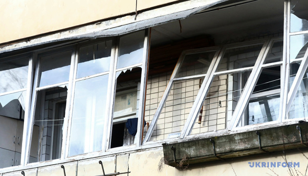 Russians hit residential building in Sumy
