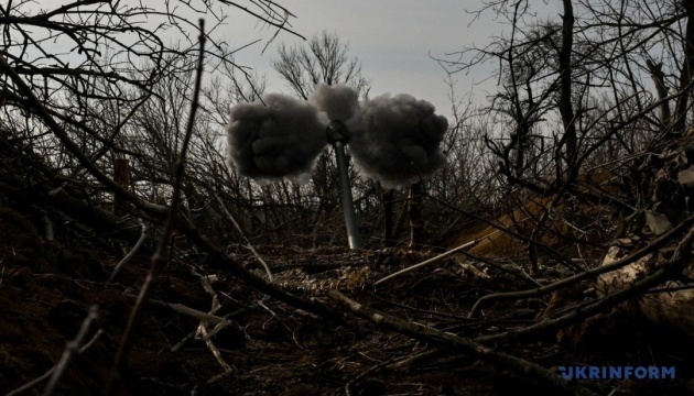Ukraine reports 128 combat engagements in past 24 hours