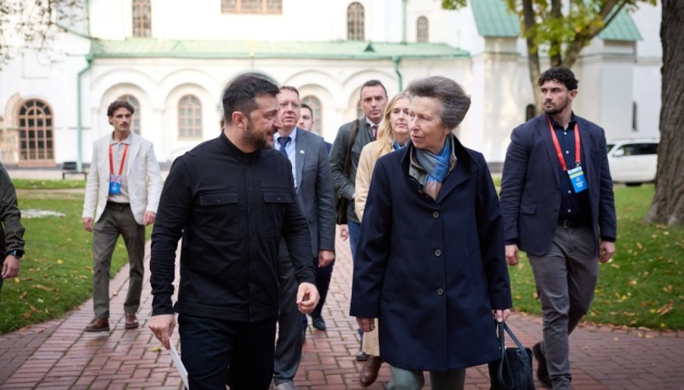 Zelensky invites Princess Anne to summit of International Coalition for Return of Ukrainian Children