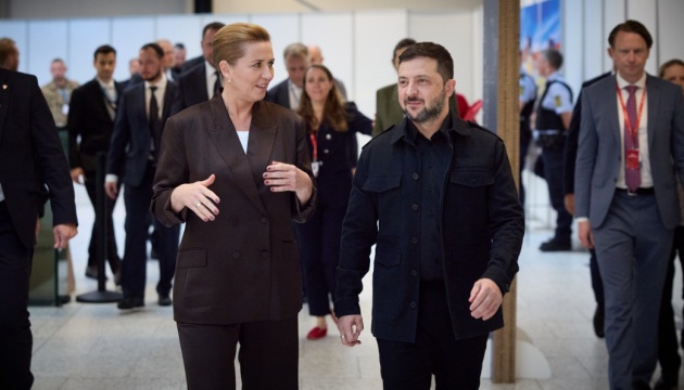Zelensky meets Frederiksen ahead of European Political Community Summit in Copenhagen