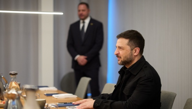 Zelensky, EU leaders discuss ‘drone wall,’ opening of first cluster in EU membership talks