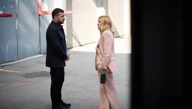 Zelensky discusses risks to Europe from Russian drones with Meloni