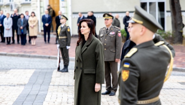 Lithuanian PM arrives in Kyiv