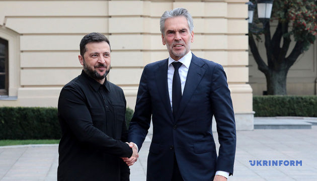Zelensky, Schoof discuss military, energy assistance, pressure on Russia