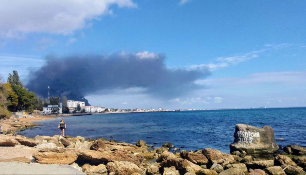 Oil terminal in Feodosia burns for third day after Ukrainian Armed Forces attack