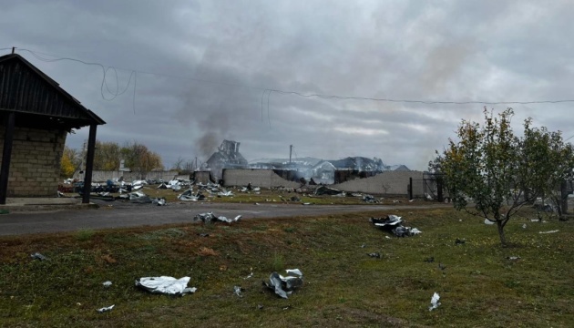 Russians destroy agricultural enterprise in Borova community in Kharkiv region with air strike
