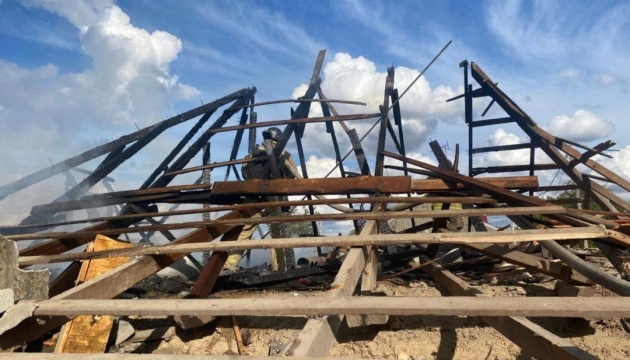 Russians attack Dnipropetrovsk region with drones and artillery, one person injured