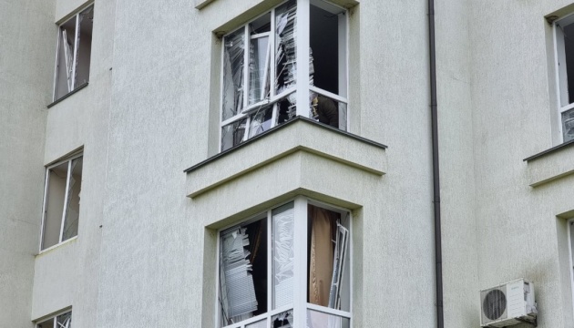 Russian missile and drone attack injures 10 in Kaniv, Cherkasy region