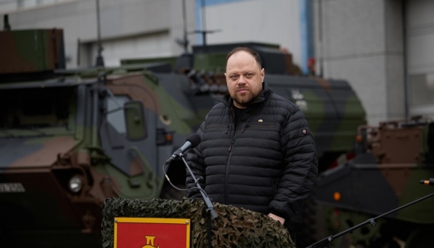 Stefanchuk arrives in Germany, meets with Bundestag president