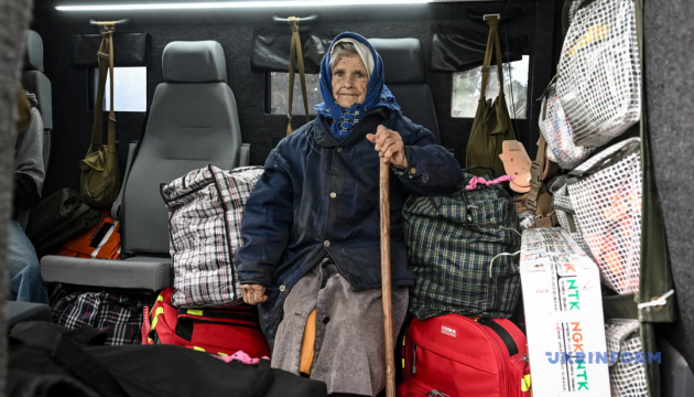 Around 279,000 people in Ukraine’s frontline areas require evacuation