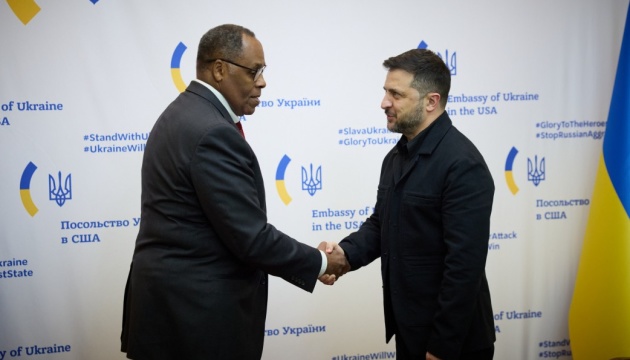 Zelensky meets Lockheed Martin representatives in U.S.