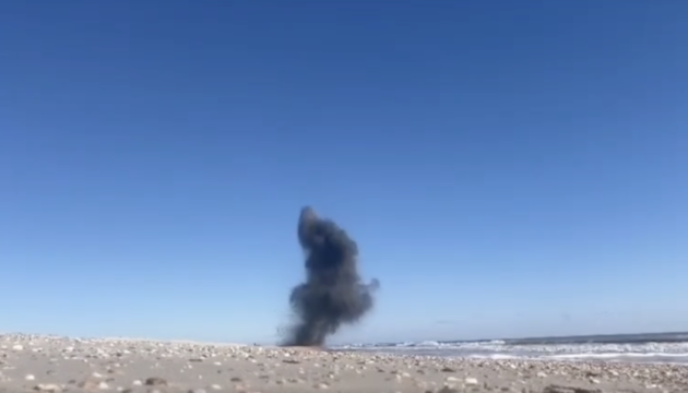 Russian naval mine neutralized in Odesa region